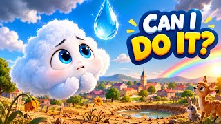 The Little Cloud Who Was Afraid to Rain ☁️🌈 | A Heartwarming Kids Story Guide
