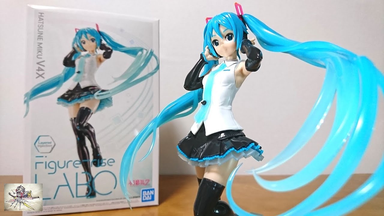 クリアパーツにグラデーション 偏光パール素材も使用 Figure Riselabo 初音ミクv4x レビュー Youtube