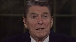 President Ronald Reagan's Farewell Address to the Nation. January 11, 1989 with Subtitles