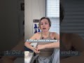 What I DID NOT do before started writing