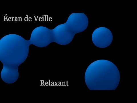Musique pour Dormir et Lampe à Lave, Écran de Veille Animé pour Vous Aider à Dormir Mieux