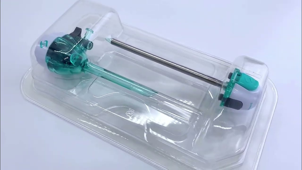 Laparoscopic Disposable Optical Trocar with Clear Tip