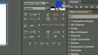 After Effects cs4 Tutorial/world map logo/ae ramp/ae background/to animate/presets effets