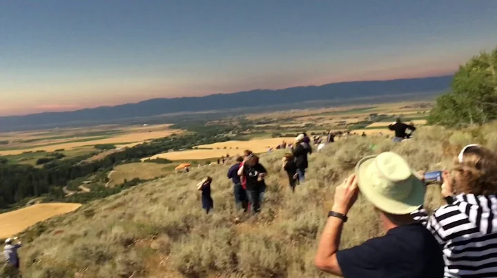 Solar Eclipse Teton Canyon