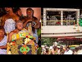 The otumfuo osei tutu ii jubilee hall was commissioned at a colourful event at the manhyia palace