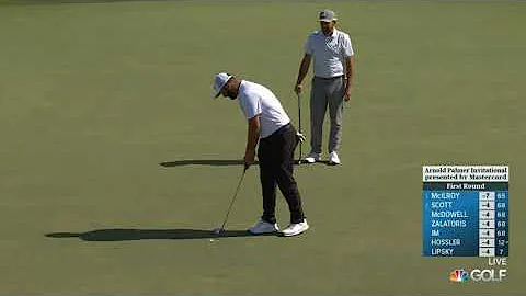 Jon Rahm Whiffs 1 Foot Putt