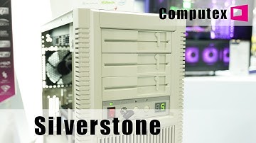 Computex 2025: Silverstone - Alta T2-Tower, Retro-Case und IceMyst 400 AiO