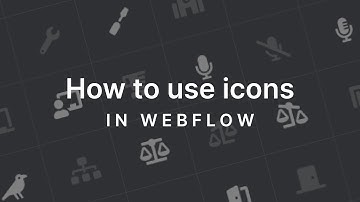 The Easiest Way to Use Icons in Webflow (Font Awesome) | Quick Tip