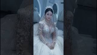 好漂亮的新娘子！