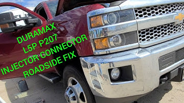 L5P P0207 #7 injector connector replacement