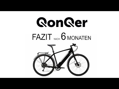 QonQer e-bike: testing the range after 6 months - YouTube