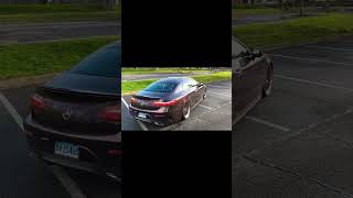 Bagged E class coupe 4matic #Airlift #Sidewalkstance #Benz #Mercedes