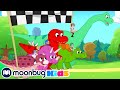 Morphle en Español - La Carrera de Dinosaurios | Caricaturas para Niños | Moonbug Kids en Español