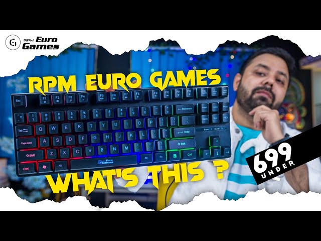 RPM Euro Gaming Keyboard, Best Gaming Keyboard under 1000 in 2023