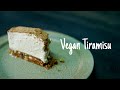 Vegan Tiramisu recipe ココナッツクリームと豆腐を使ったティラミスの作り方