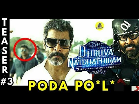 Dhruva Natchathiram - Official Teaser #3 Reaction | Chiyaan Vikram | Gautham Vasudev Menon