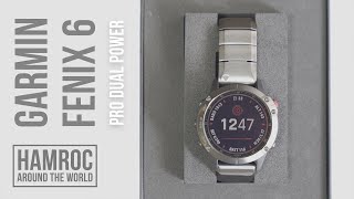 ガーミンの最高峰スマートウォッチ GARMIN fenix 6 Pro Dual Power｜Instinctとの比較あり