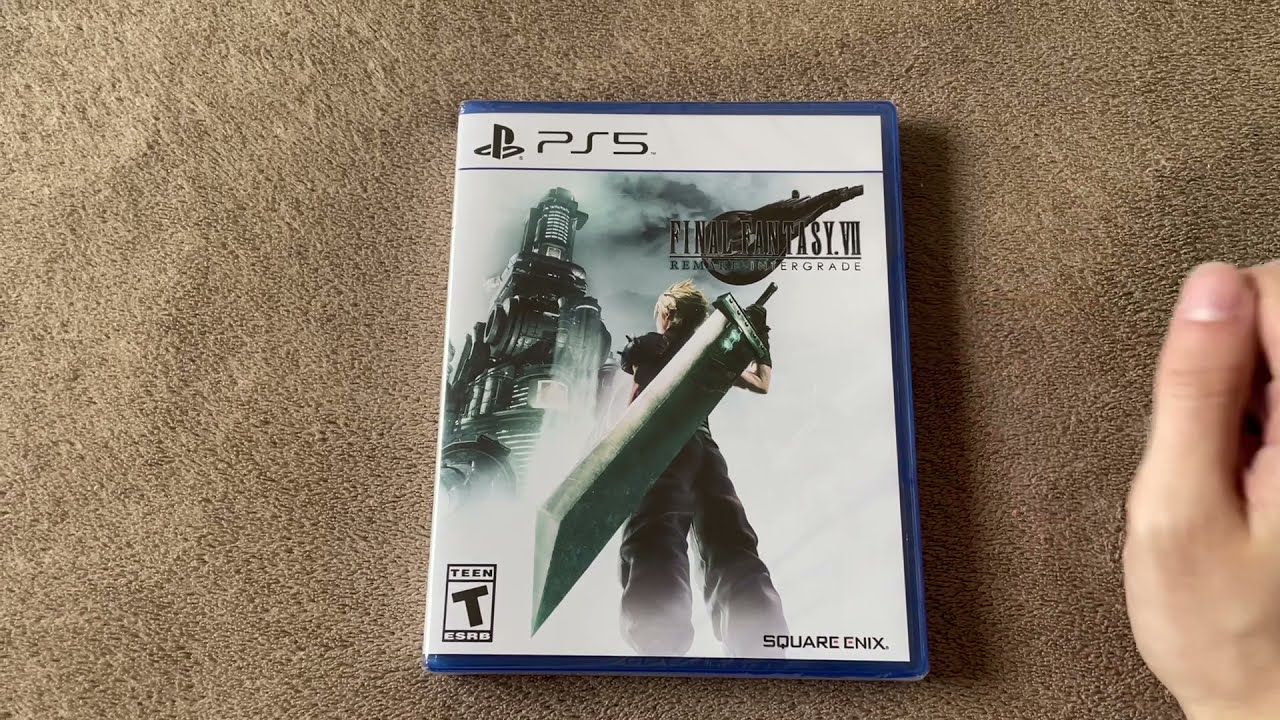 Final Fantasy VII Remake Intergrade (PS5) Unboxing 