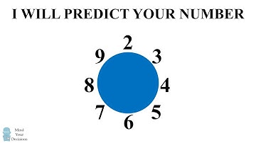 I WILL PREDICT YOUR NUMBER! Math Calculator Magic Trick