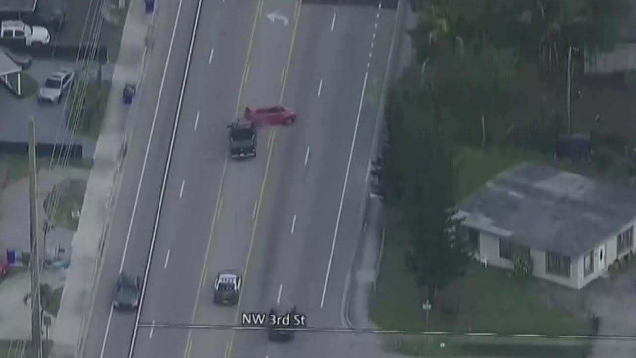 Plantation bank robbery suspect leads police in chase that ended with ...