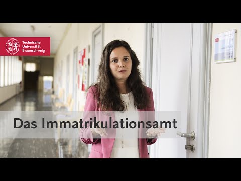 Das Immatrikulationsamt der TU Braunschweig