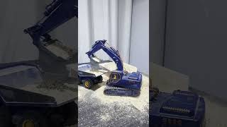 Full Machinery Test Perfect! Next Up: Building the House! 🏗️ #handmade#diy #Miniature Scene