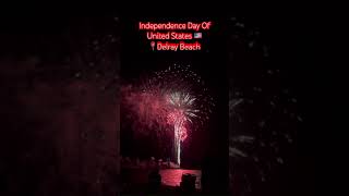 4th July celebration at Delray Beach #viral #celebration #4thofjuly #usa