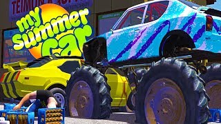 MY SUMMER MONSTER TRUCK! Turning the Satsuma Into a Beast - My Summer Car Gameplay Highlights Ep 65