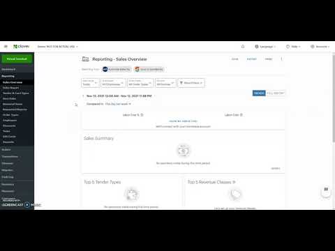 Clover POS - How to Read Clover Dashboard Reporting