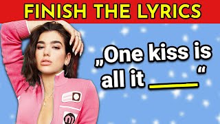 Finish The Lyrics - Summer Songs Edition Music Quiz