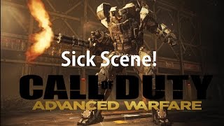 SICKEST SCENE in CoD: Advanced Warfare Campaign (Traffic Mission)