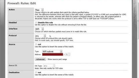 pfsense WiFi Hotspot