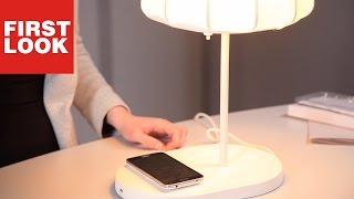 IKEA Smart-Lamp VARV: Kabellos das Smartphone laden