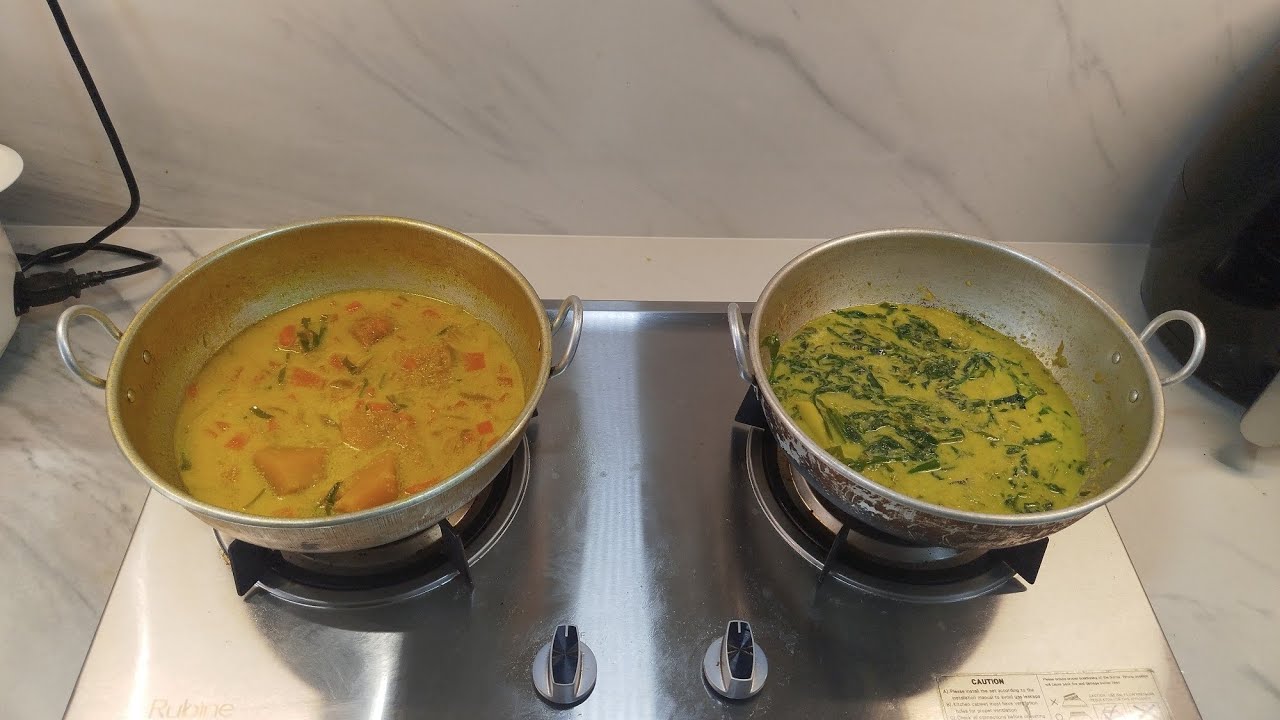 Sayur Labu & Pucuk Paku Masak Lomak | Resepi Kampung Mudah & Sedap