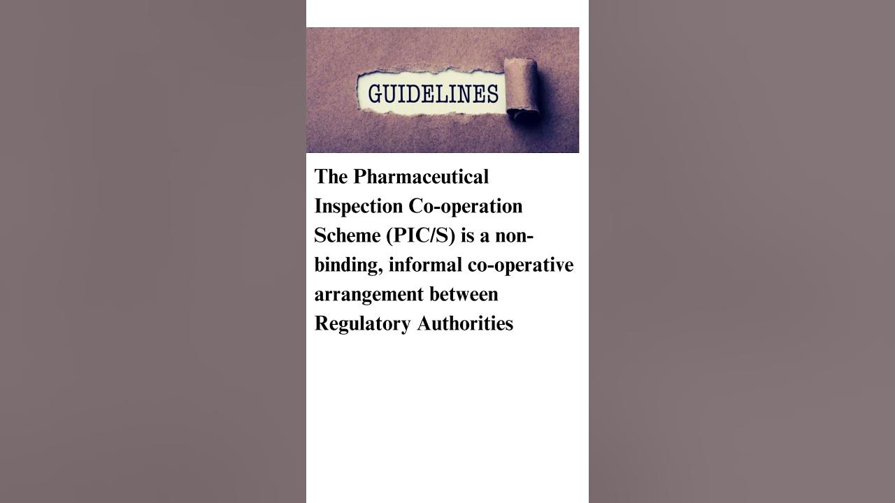 what-is-pics-pharma-pharmaknowlege-guidline-pharmaguideline-pics