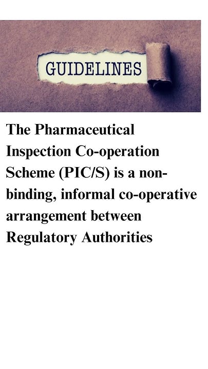 what-is-pics-pharma-pharmaknowlege-guidline-pharmaguideline-pics