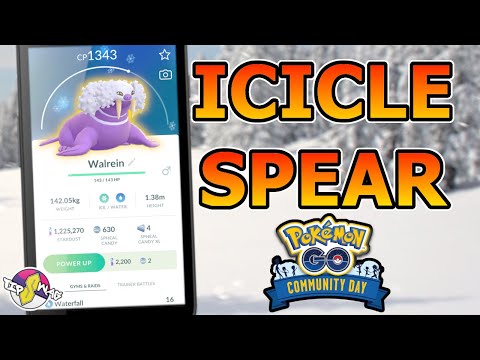 IS ICICLE SPEAR WALREIN GOOD? | Pokémon GO Community Day