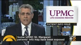 UPMC: Health Information Of Some St. Margaret Patients Inappropriately Disclosed