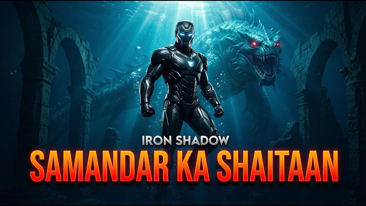 Iron Shadow vs Samandar Ka Shaitan | Epic Underwater Fight 🔥