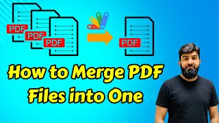 How to Merge PDF Files into One  Tutorial in Urdu screenshot 4