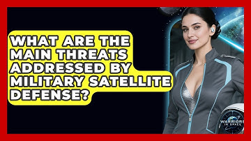What Are the Main Threats Addressed by Military Satellite Defense? | Warriors In Space