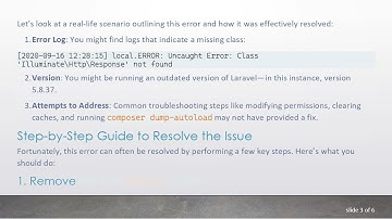 Resolving the Class 