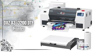 DXZ A3 DTF Printer 🔥 i3200 High-Speed + Shaker Oven | T-Shirt Printing Business Setup