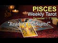 PISCES 'A MESSAGE THAT CHANGES EVERYTHING!" Dec 1 - 7 2025 Weekly Tarot Intuitive Spiritual Guidance
