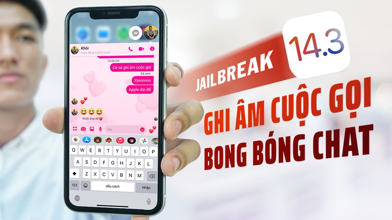 Ghi âm cuộc gọi, Bong bóng chat trên iPhone bây giờ QUÁ DỄ!