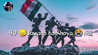 🇨🇮Valentine  Day and Pulwama Attack Army Wtsp 🇨🇮Status ringtone screenshot 5