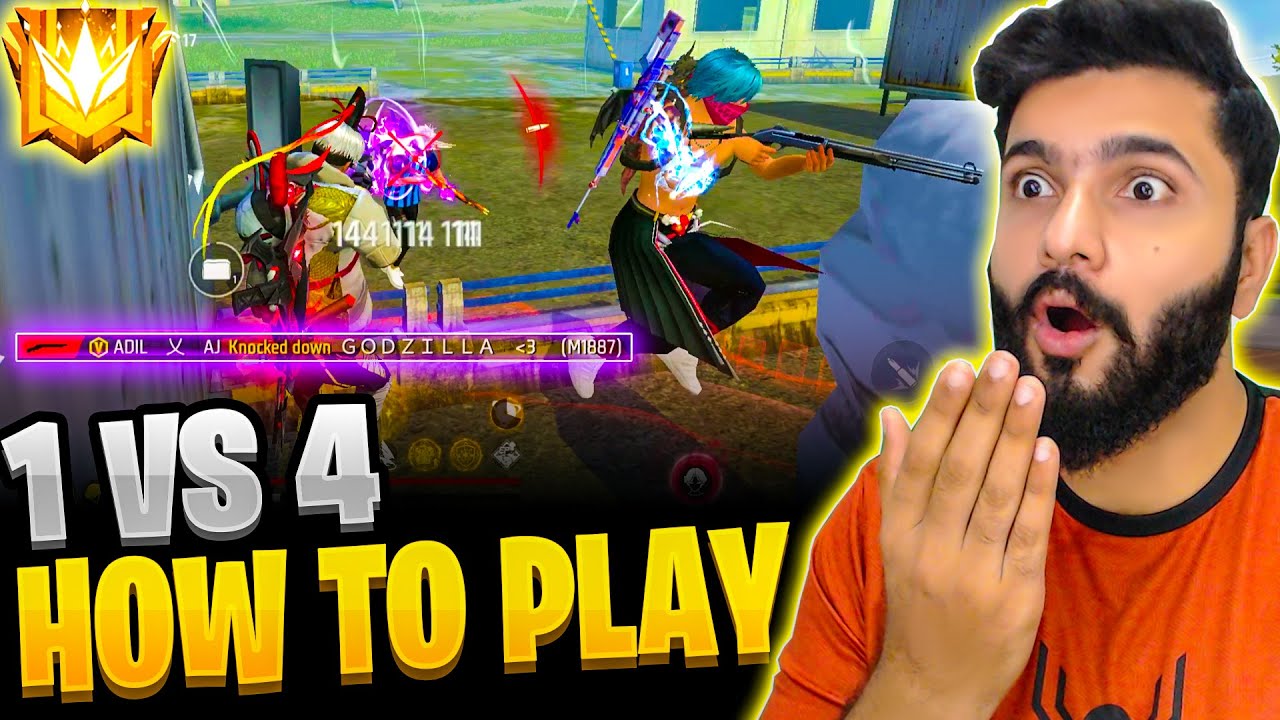 How To Play 1 Vs 4 In Rank Matches In Grandmaster Lobby | Solo Vs Squad ...