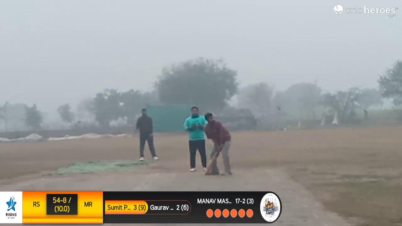 Rising Stars vs Mud Runners live cricket match | Hk2 Sumner Smash Season 4 live - Hare krishna crick