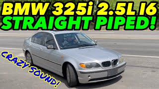 Sports Performance 2002 BMW 325i 2.5L I6 w/ STRAIGHT PIPES!
