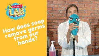 How does soap repel germs? This easy experiment from Nanogirl shows you how!